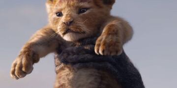 El momento recordó a la icónica escena de 'El rey león'\u002E