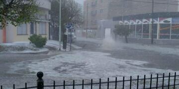 Granizo en Rio Cuarto\u002E