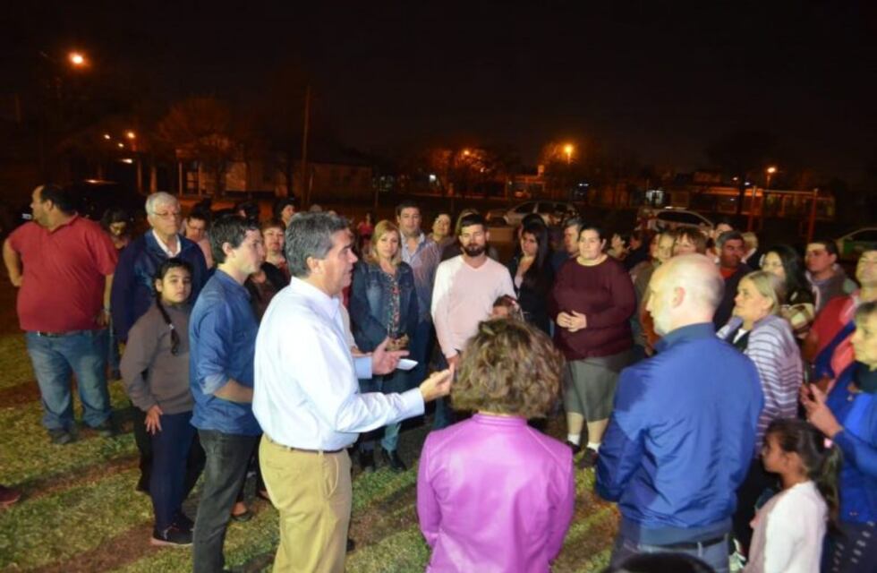 Capitanich inauguró dos nuevas plazoletas en la zona sudoeste de Resistencia