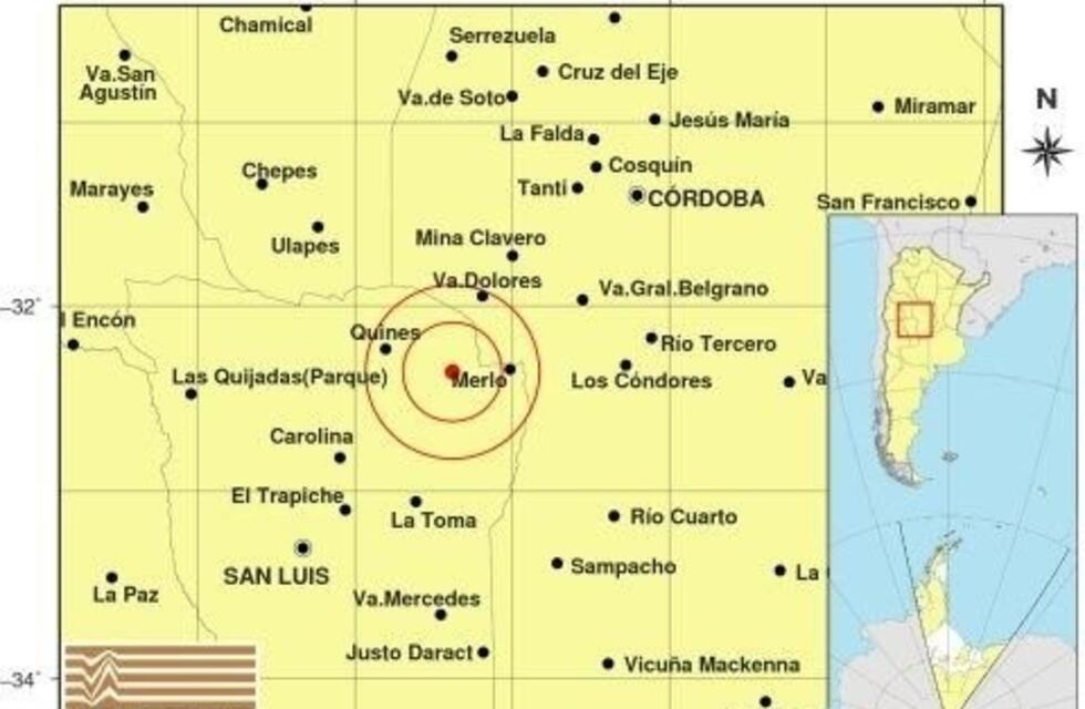 Tembló por segunda vez en el mes en el Valle del Conlara