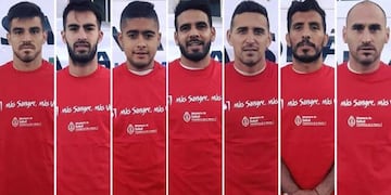 Jugadores de Central Córdoba se pusieron la camiseta de la donación de sangre