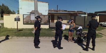 Controles del día lunes en Tres Arroyos