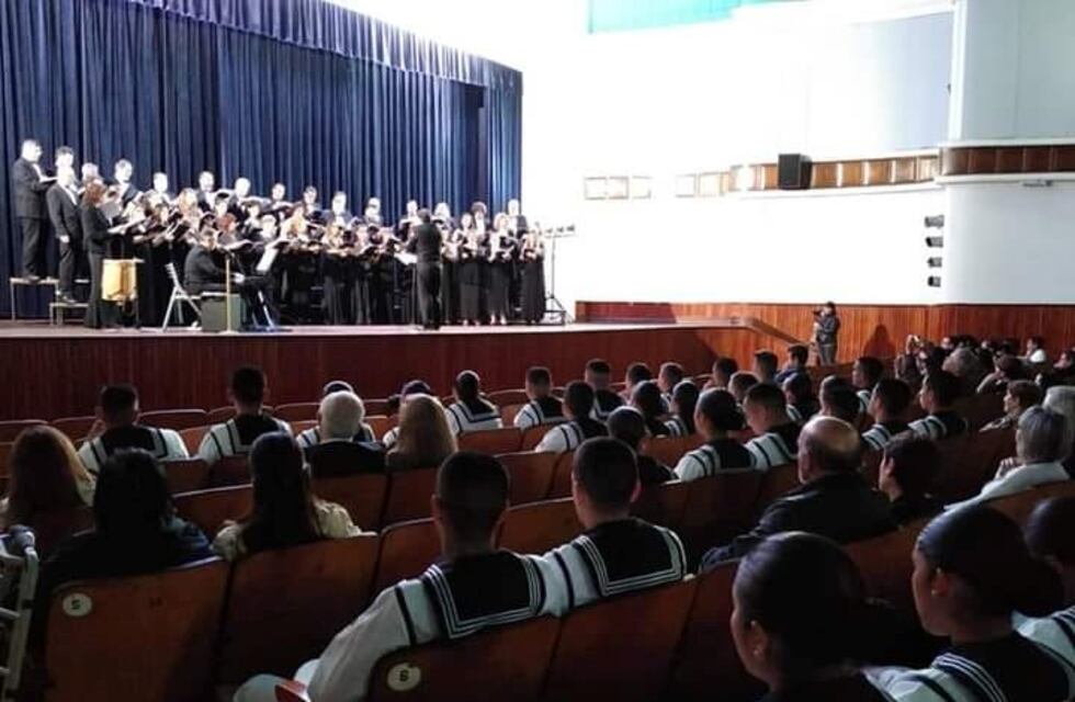 El Coro de Bahía Blanca realizó un Concierto en Puerto Belgrano