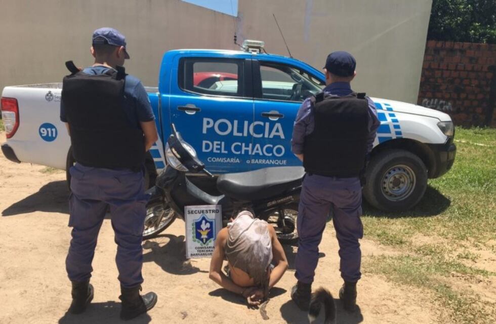 Robó una moto pero vecinos lo sacaron a los golpes
