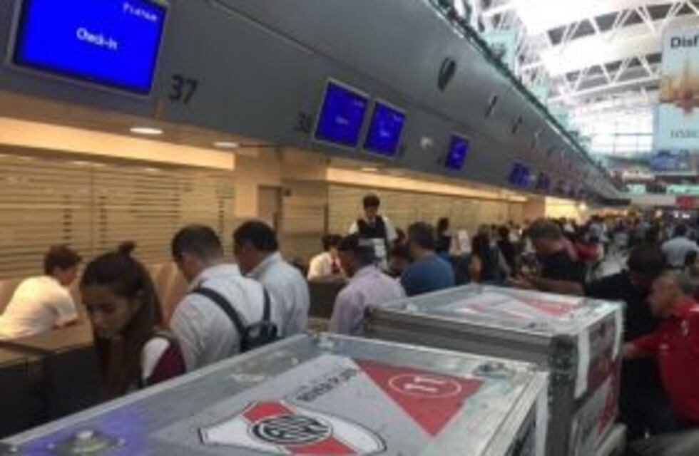 Se retrasó la partida de River hacia Estados Unidos por modificación de horario en los vuelos