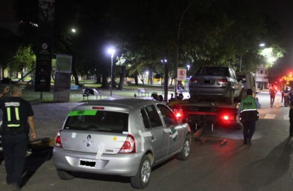 Fue detenida por provocar disturbios después del control de alcoholemia