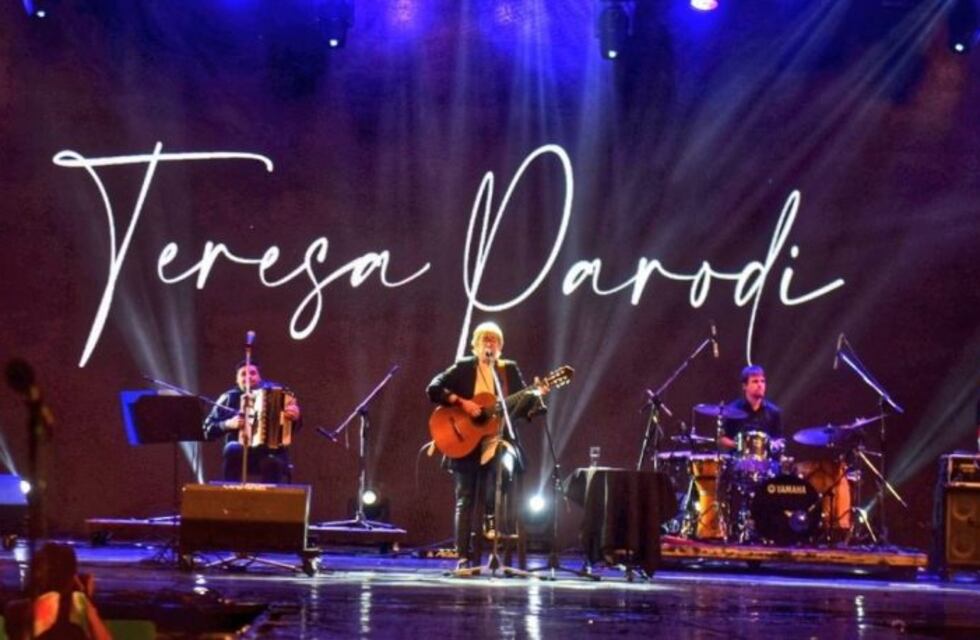 Teresa Parodi volvió a Corrientes para cantar chamamé con sus nietos