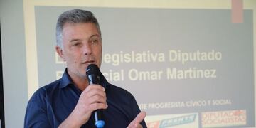 Omar Martínez realizó un balance de su gestión como diputado provincial\u002E