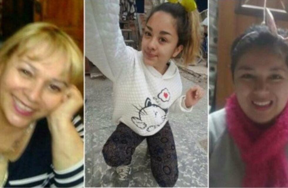 Buscan a tres mujeres desaparecidas en Mendoza
