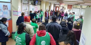 Tras la ocupación de ATE reincorporaron a un médico que había sido desplazado la semana pasada\u002E