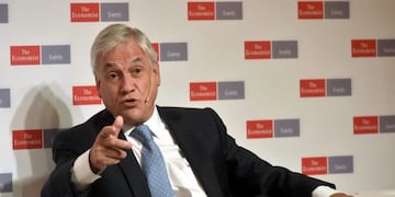 Sebastián Piñera, presidente de Chile\u002E FOTO: DYN/LUCIANO THIEBERGER\u002E