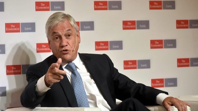 Sebastián Piñera, presidente de Chile\u002E FOTO: DYN/LUCIANO THIEBERGER\u002E