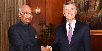 ¿Por qué Macri apuesta a la India? (AFP)