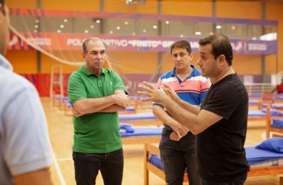 Herrera Ahuad recorrió espacios acondicionados para responder ante la emergencia sanitaria