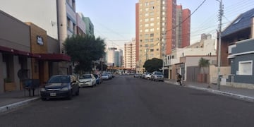 Calles desiertas en la ciudad\u002E
