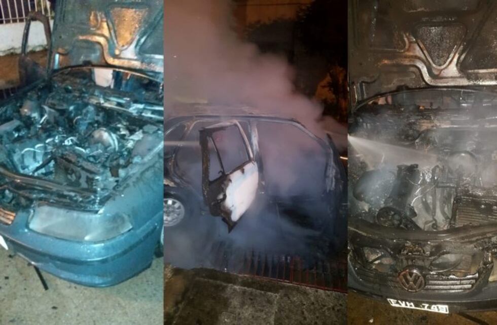 Falló el motor y se incendió por completo