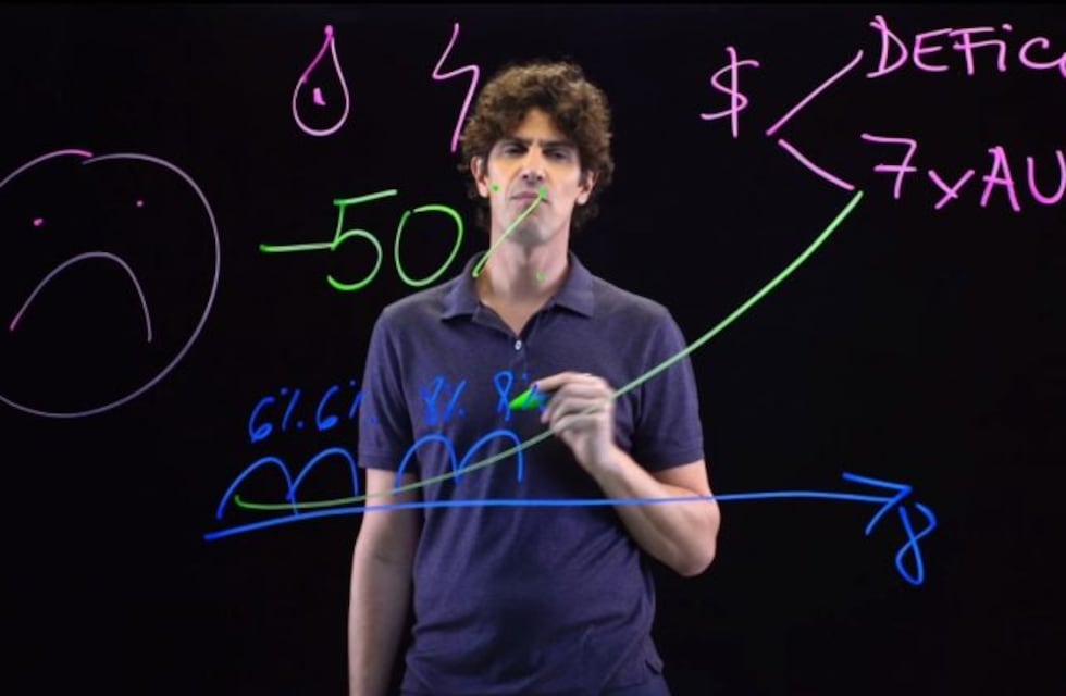 Martín Lousteau explicó en un video cómo bajaría las tarifas de gas y luz