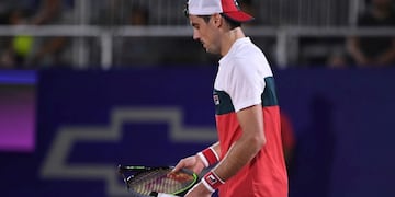 Guido Pella furioso con Moutet\u002E