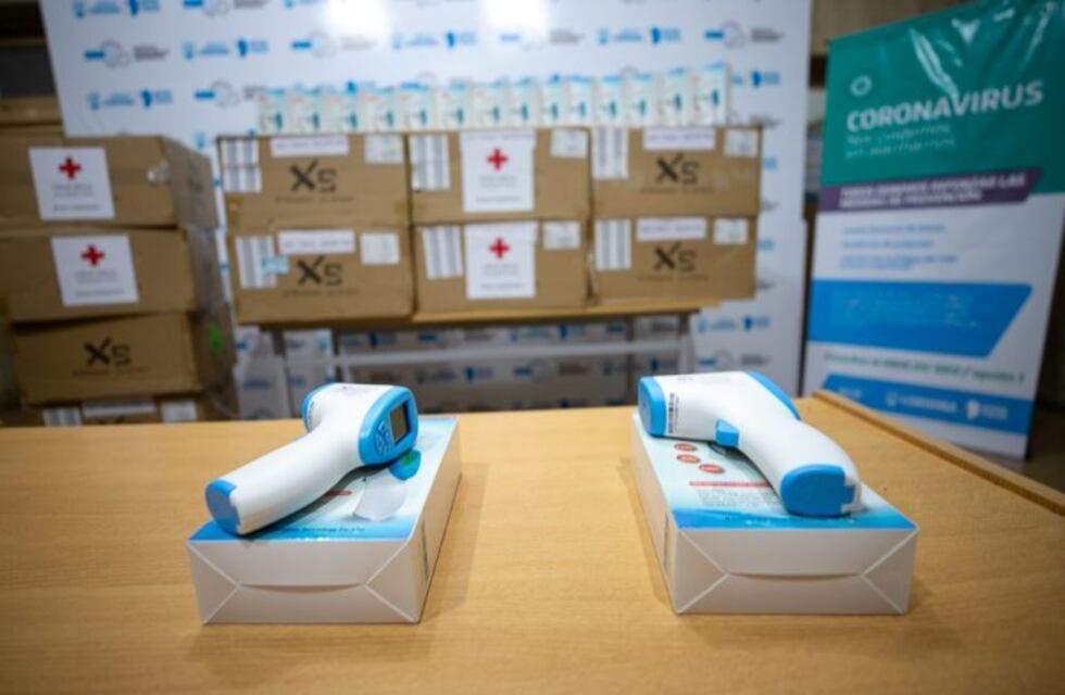 Coronavirus en Córdoba: la Provincia recibió 500 termómetros digitales