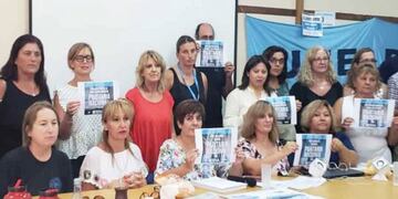 Jornada de protesta en Santa Rosa (Maracó Digital)