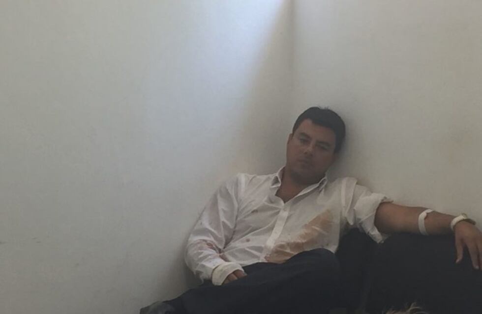 El chofer dijo que no iba rápido y que pisó una mancha de aceite