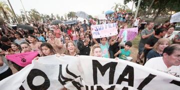 Marcha por el perro asesinado de tres balazos por su dueño\u002E