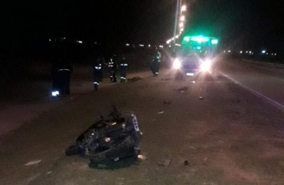 Cerri: un motociclista perdió la vida en un accidente