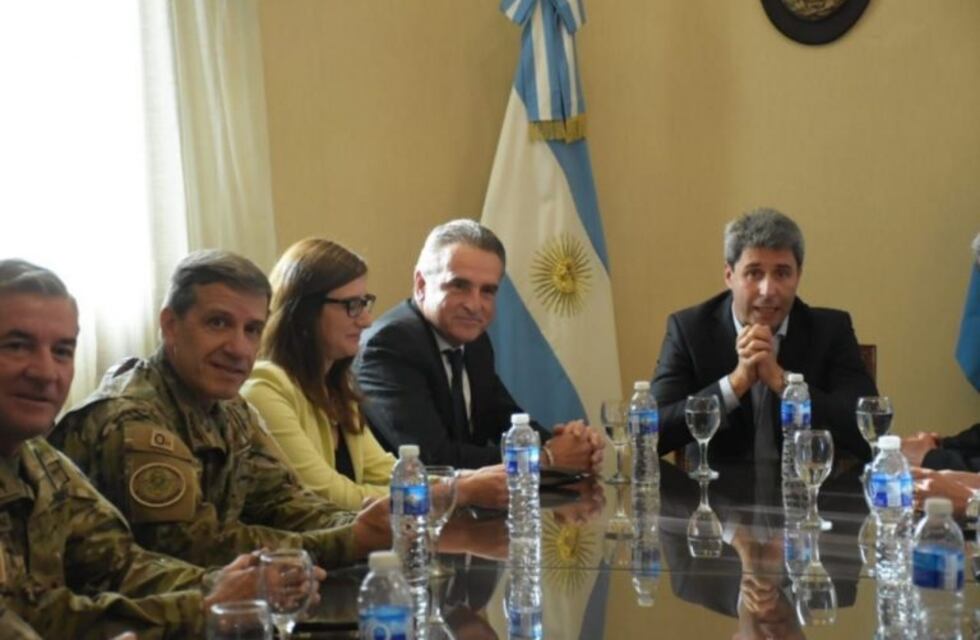 Agustín Rossi está en San Juan y aseguró que potenciará la fábrica de explosivos