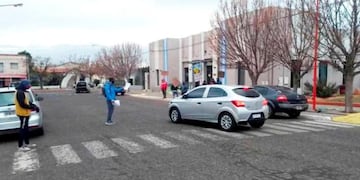 Protesta en Castex (La Arena)