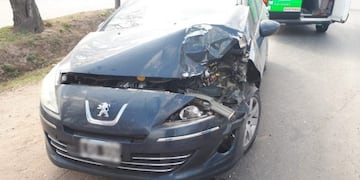 Colisión en Anisacate