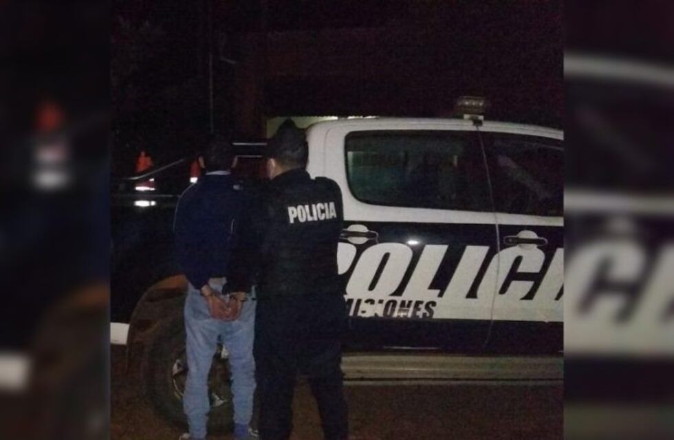 Un hombre fue detenido en Jardin América por incumplir la prohibición de acercamiento a su ex