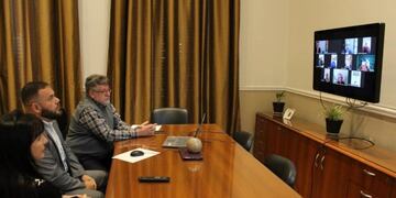 Los empresarios vienen manteniendo reuniones por videoconferencia desde fines de mayo\u002E (FB / Aseavyt)