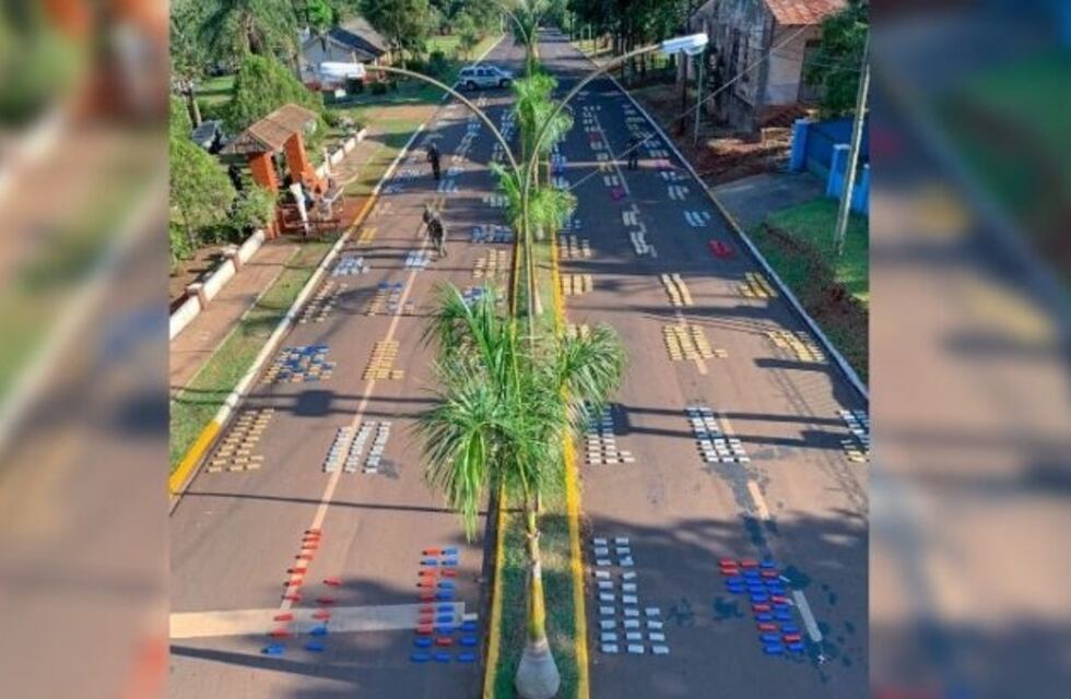 San Ignacio: Gendarmería incautó más de dos toneladas de marihuana