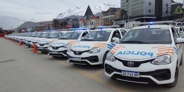 80 móviles para la policía de Tierra del Fuego