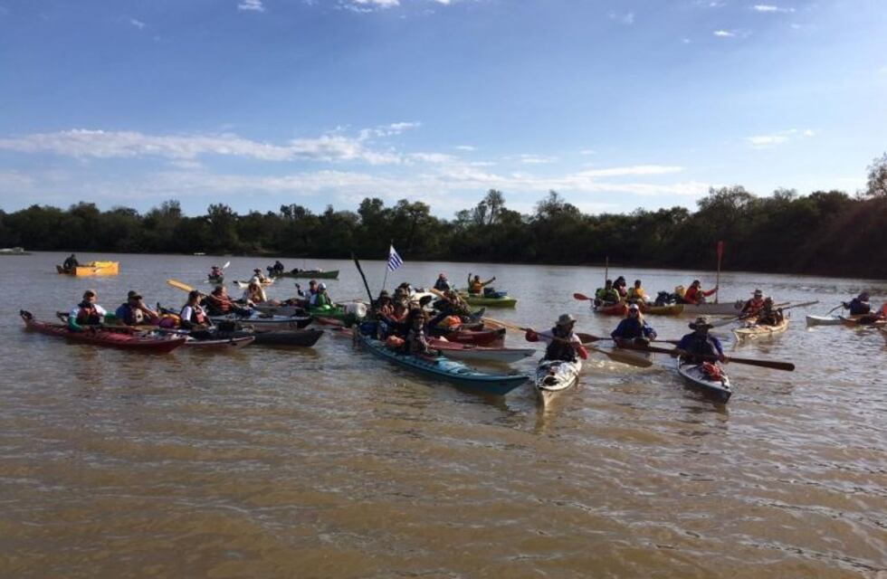 La travesía "Tres ríos por una aventura" partió este domingo