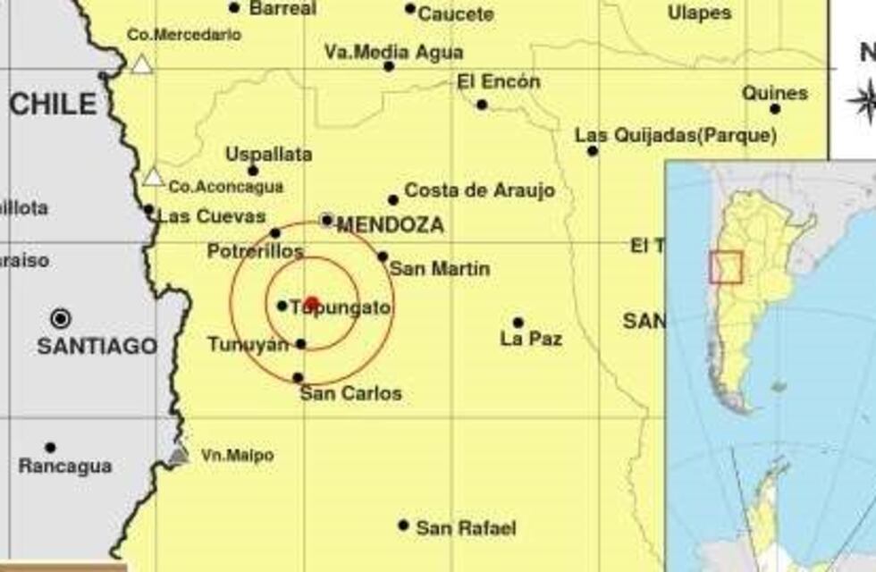 Tembló en Mendoza