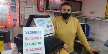 Cordobés ganó el Quini 6, en la modalidad Segunda\u002E