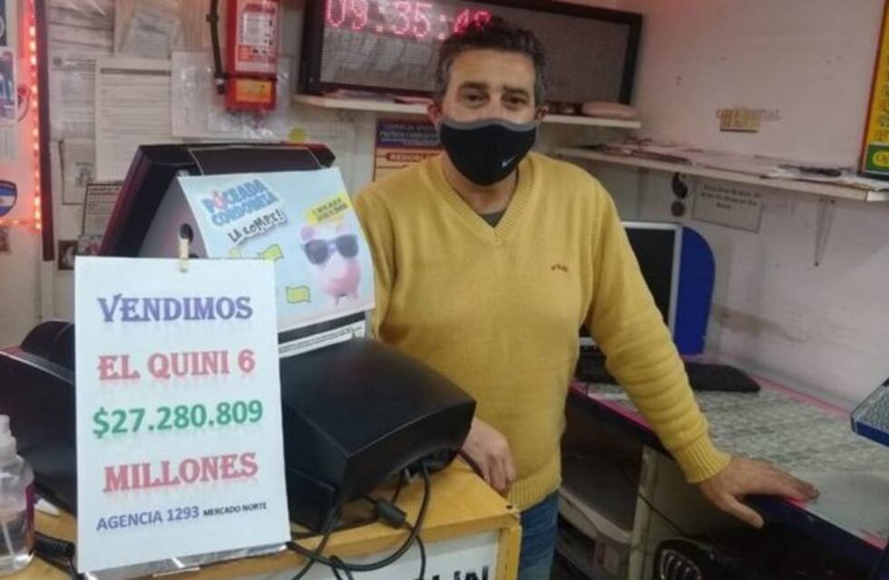 Un apostador cordobés ganó más de 27 millones de pesos en el Quini