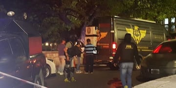 El arresto de los acusados