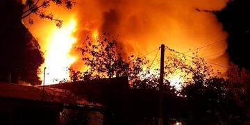 Incendio en Oberá\u002E