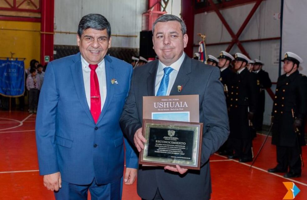 Arcando estuvo presente en un nuevo aniversario de la localidad chilena