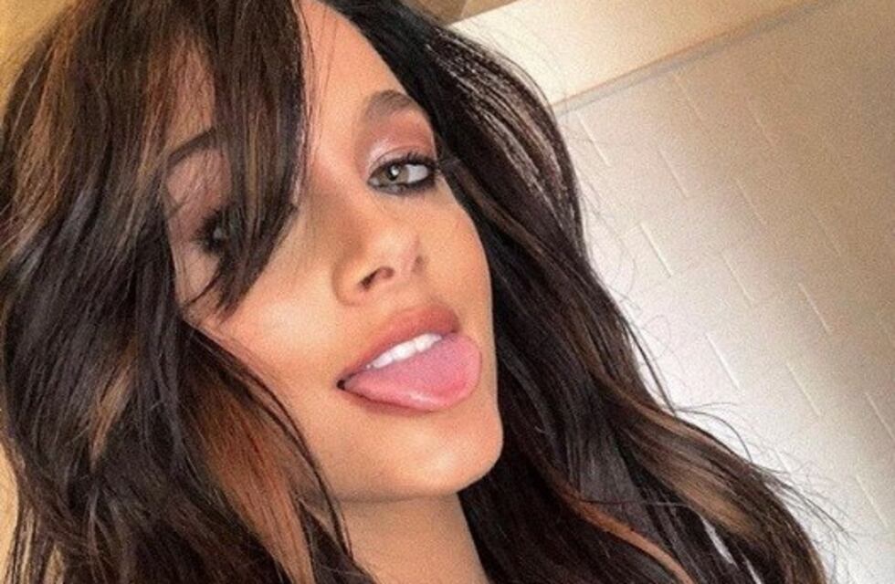 La foto de Oriana Sabatini en la bañera