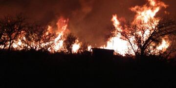 Incendio en La Gloria