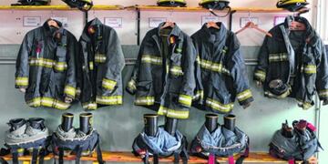 Bomberos de General Roca rescataron a un perro que se había caído a un canal de riego