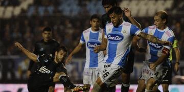 DYN83, BUENOS AIRES 05/10/2014, RACING VS ATLETICO RAFAELA FOTO:DYN/JAVIER BRUSCO. cancha de racing club  campeonato de primera division torneo de transicion 2014 futbol futbolistas partido racing club atletico de rafaela
