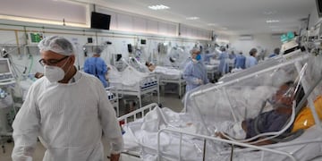 Coronavirus: más de cinco millones de casos en el mundo y récord diario de contagios\u002E (AFP)