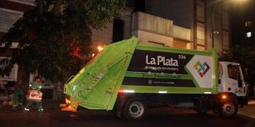 Recolección de residuos en La Plata\u002E
