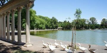 Tiempo agradable y soleado en la ciudad de Rosario