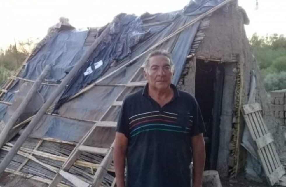 La triste historia de un pensionado sanjuanino que perdió todo por un temporal