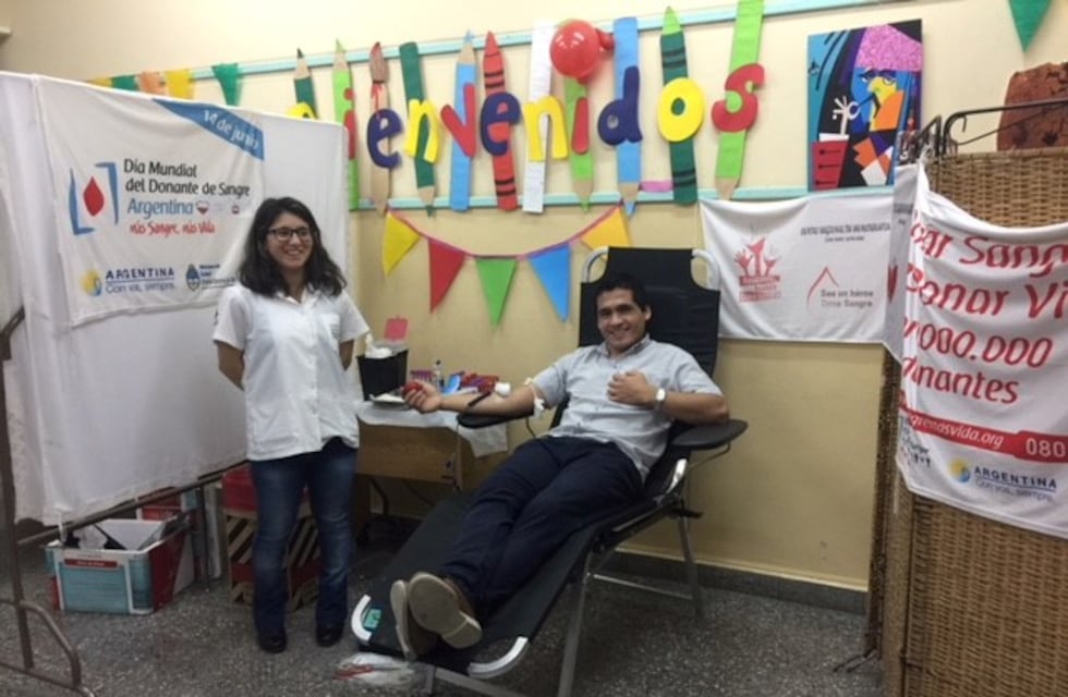 El Instituto Marcelo Spínola y el Hospital Zonal colectan sangre